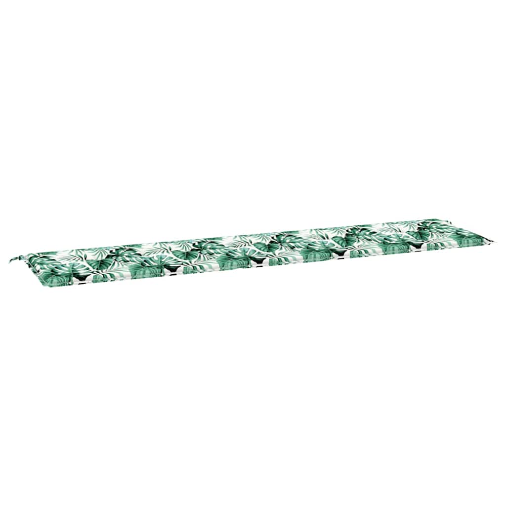 Perna pentru bănci de grădină Floral Verde 200 x 50 x 4 cm GartenMobel Dekor