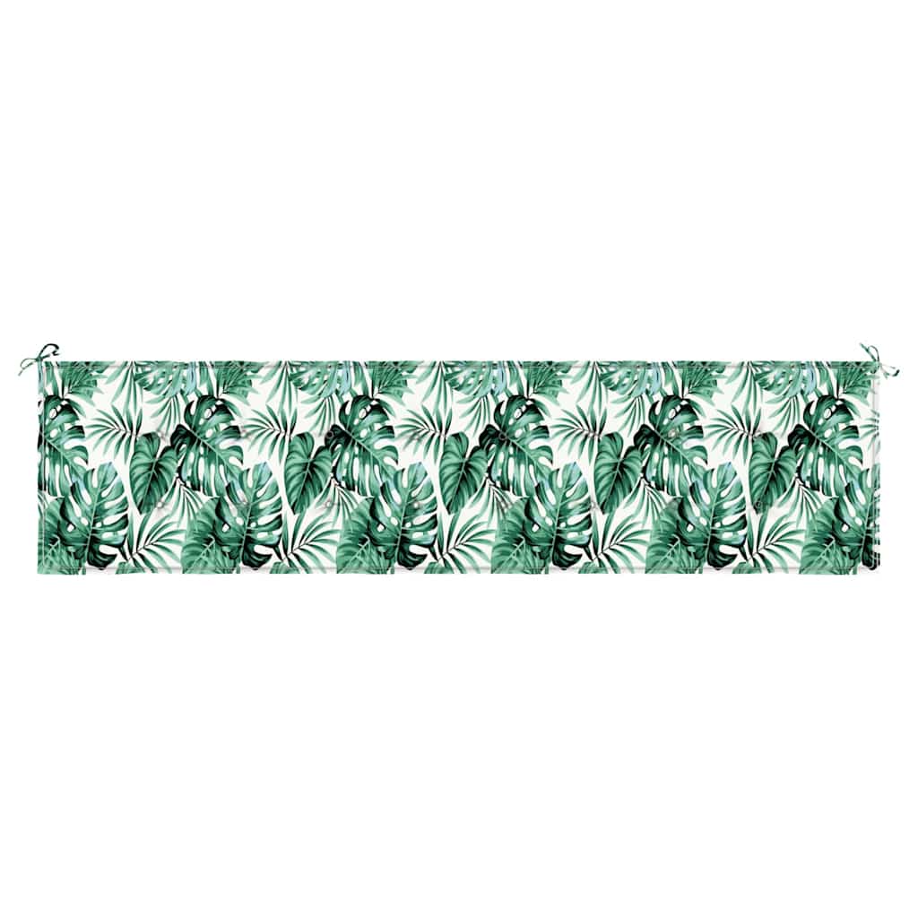 Perna pentru bănci de grădină Floral Verde 200 x 50 x 4 cm GartenMobel Dekor