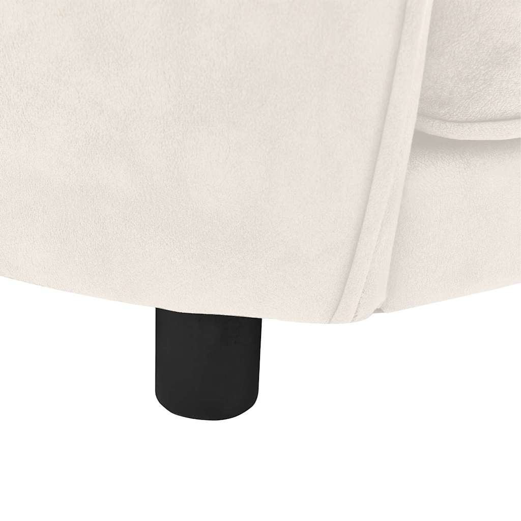 Canapea pentru câini, crem, 69x49x40 cm, pluș GartenMobel Dekor