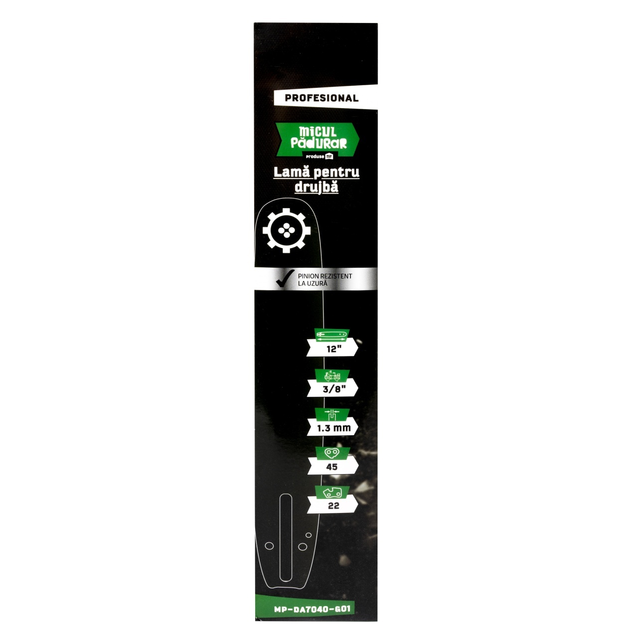 Lama Micul Padurar Profesional, 12'' 3/8'' 1.3mm 45P 22D FarmGarden AgroTrade