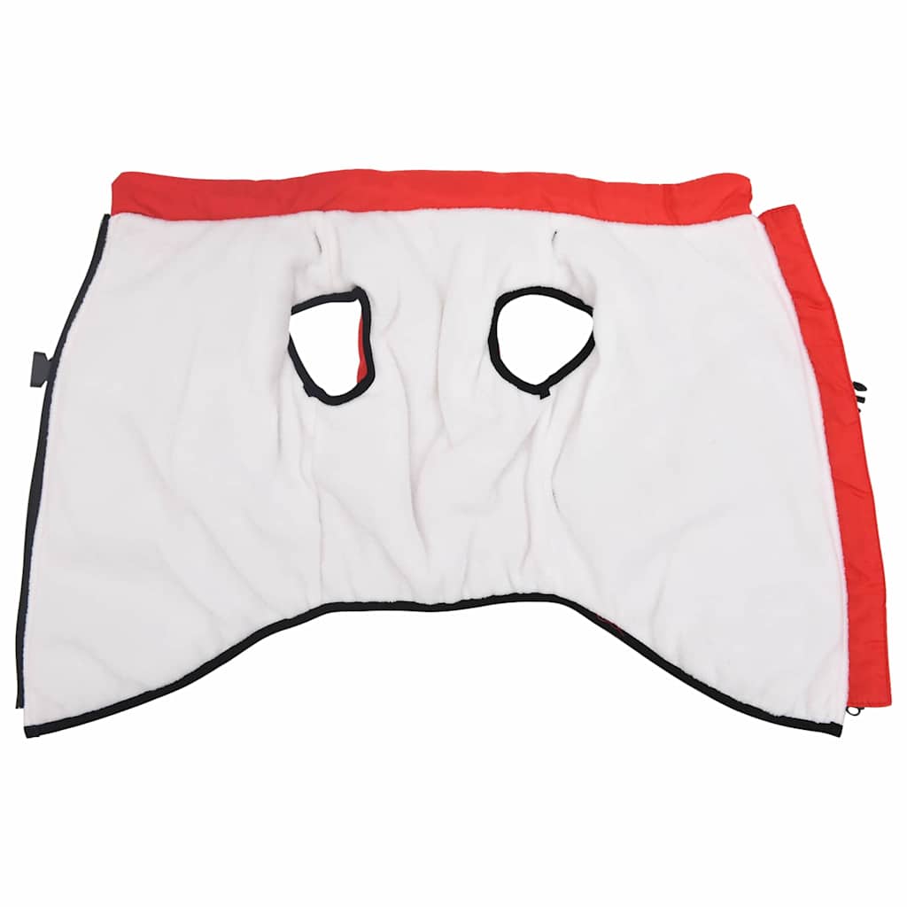 Haina pentru Câini cu ham Roșu 4XL Fleece și poliester GartenMobel Dekor