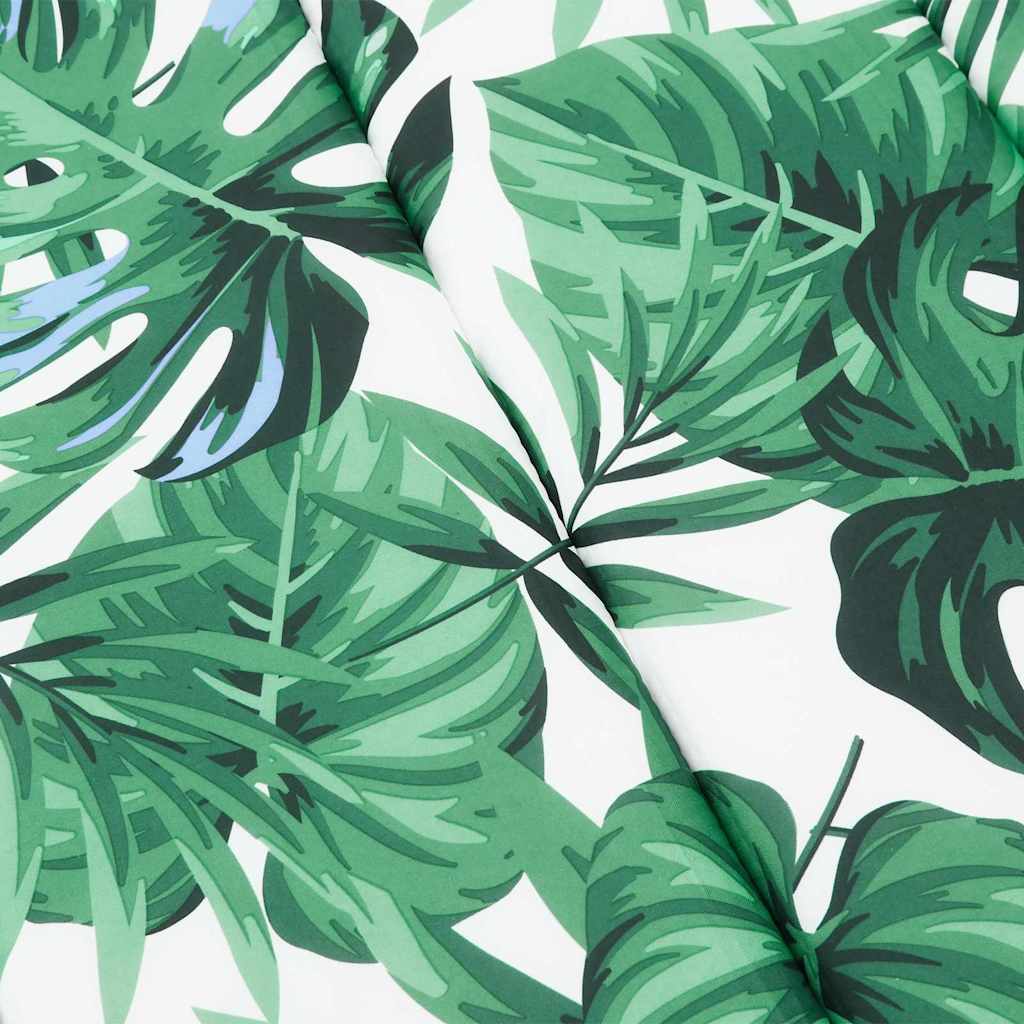 Perna de șezlong pentru soare Floral Verde 200 x 70 x 4 cm GartenMobel Dekor