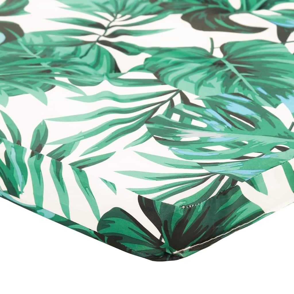 Perne de fotoliu 2 pcs Verde 58 x 77 x 4.5 cm Tafeta Oxford GartenMobel Dekor