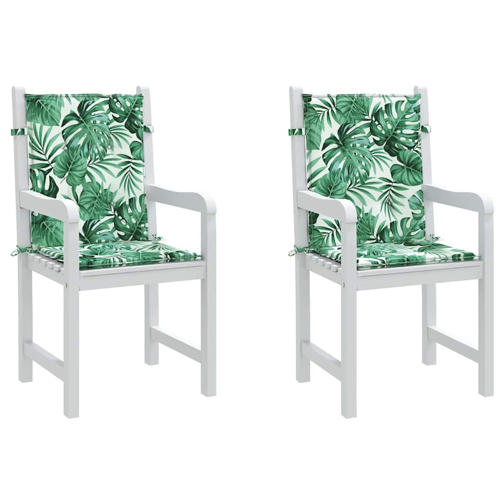 Perne pentru scaune Altele 2 pcs model frunze 100 x 50 x 3 cm GartenMobel Dekor
