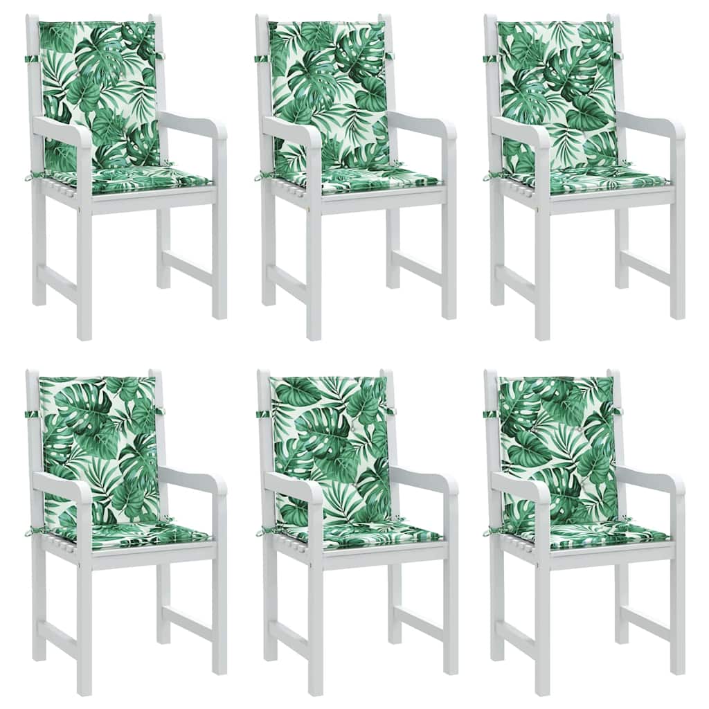 Perne pentru scaune Altele 6 pcs model frunze 100 x 50 x 3 cm GartenMobel Dekor