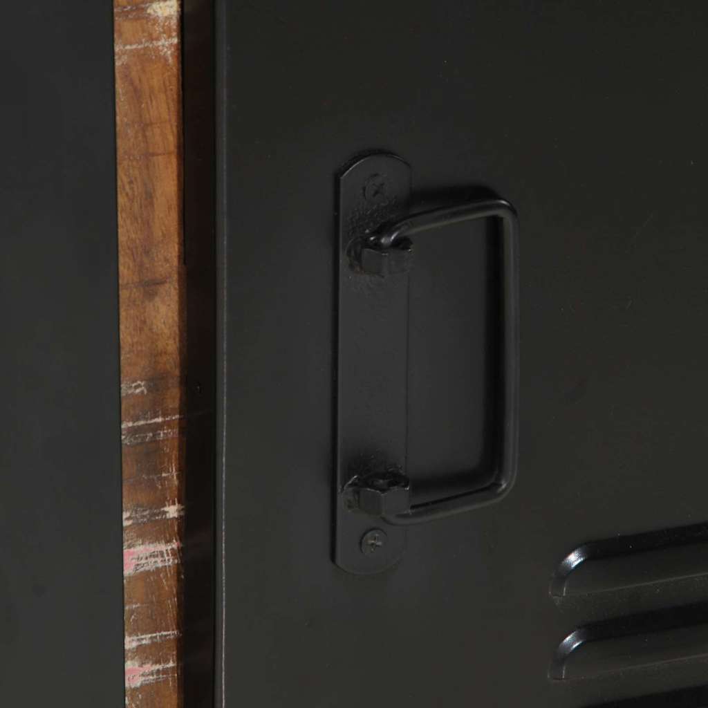 Dulap de Baie cu raft Maro 40 x 35 x 75 cm Lemn masiv recuperat GartenMobel Dekor