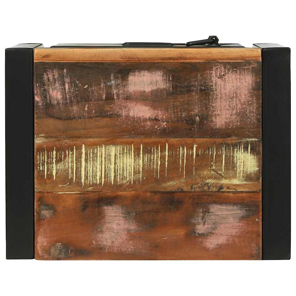 Dulap de baie cu ușă Maro 40 x 30 x 40 cm Lemn masiv recuperat GartenMobel Dekor