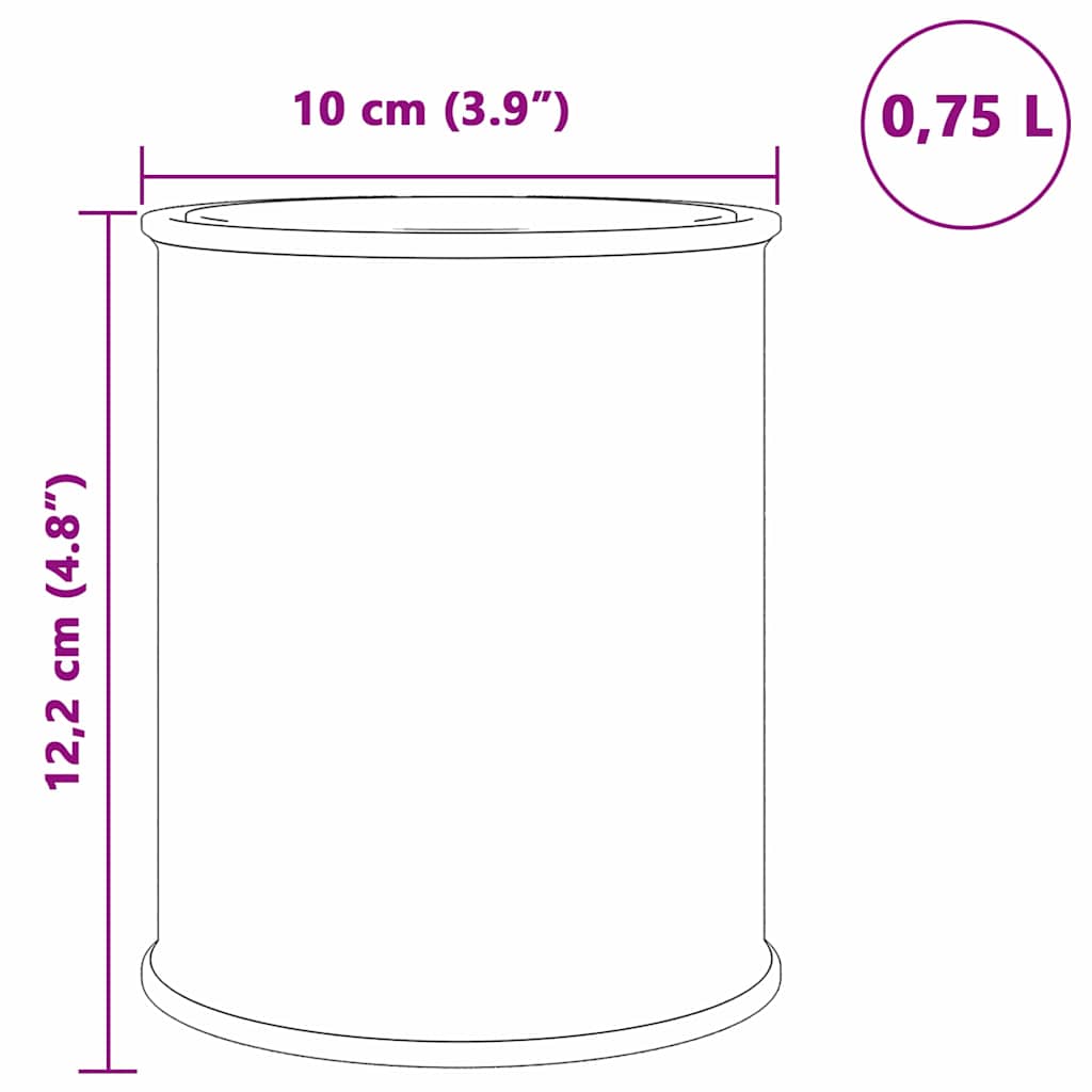 Vopsea pentru mobilă Alb 10 x 10 x 12 cm Print pe perete GartenMobel Dekor