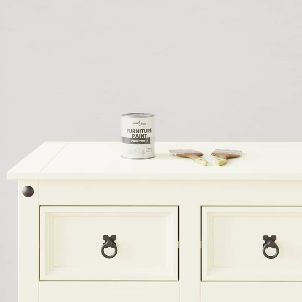 Vopsea pentru mobilă Alb 10 x 10 x 12 cm Print pe perete GartenMobel Dekor