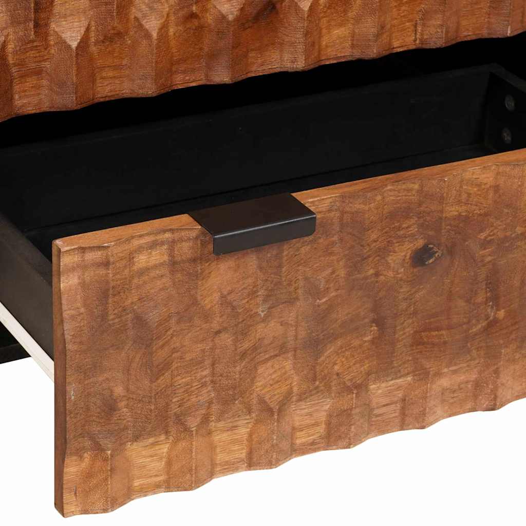 Bufet Finisaj Acacia Maro 60 x 33,5 x 75 cm Lemn de mango solid GartenMobel Dekor