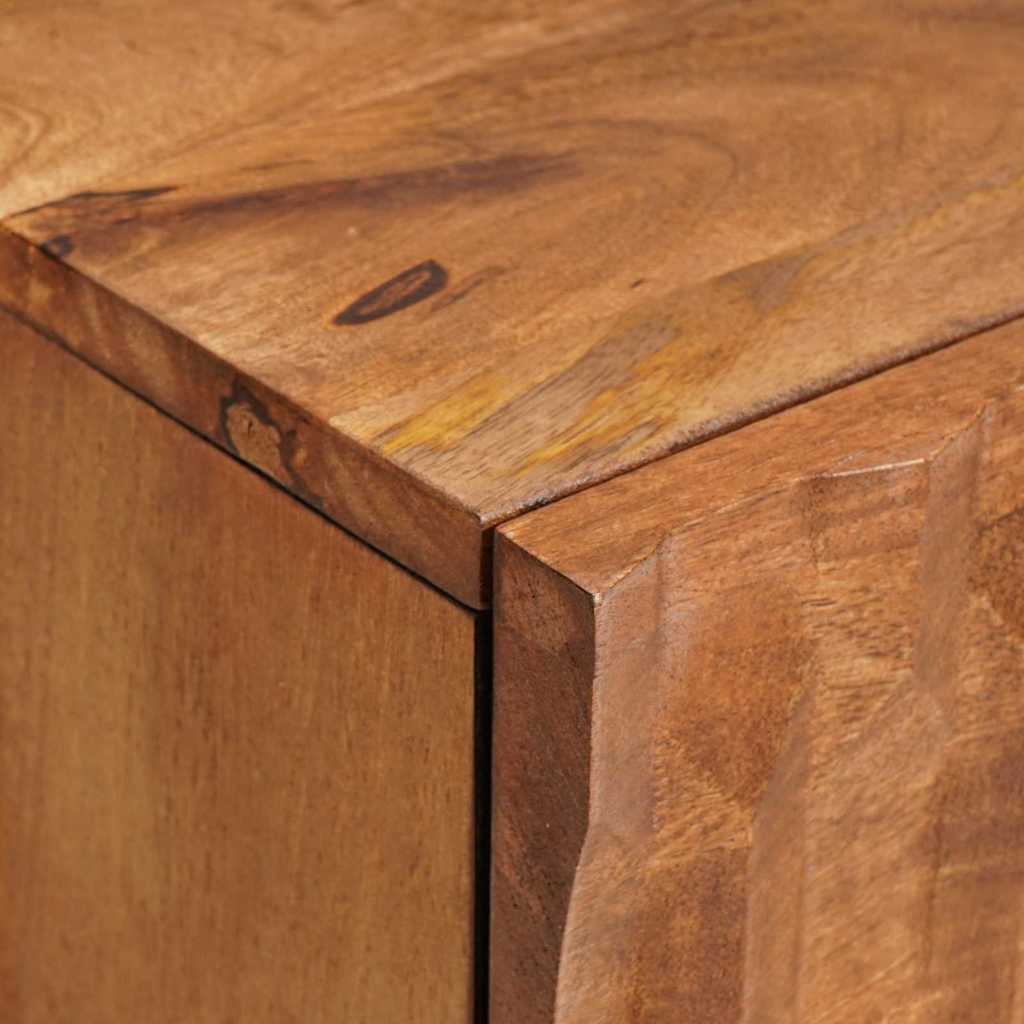 Dulap de noapte cu sertar 2 pcs Maro 40 x 33,5 x 46 cm GartenMobel Dekor