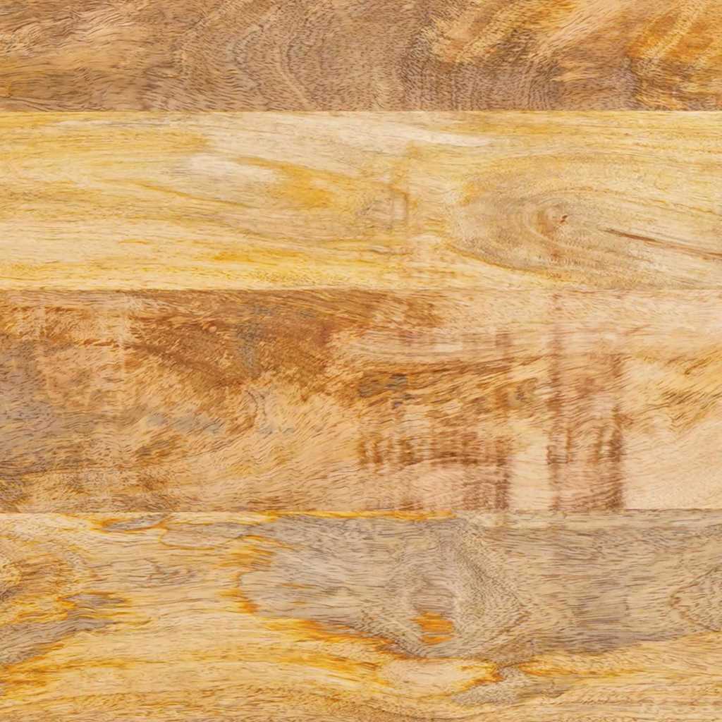 Masă de cafea natural 80 x 50 x 40 cm Lemn de mango solid GartenMobel Dekor