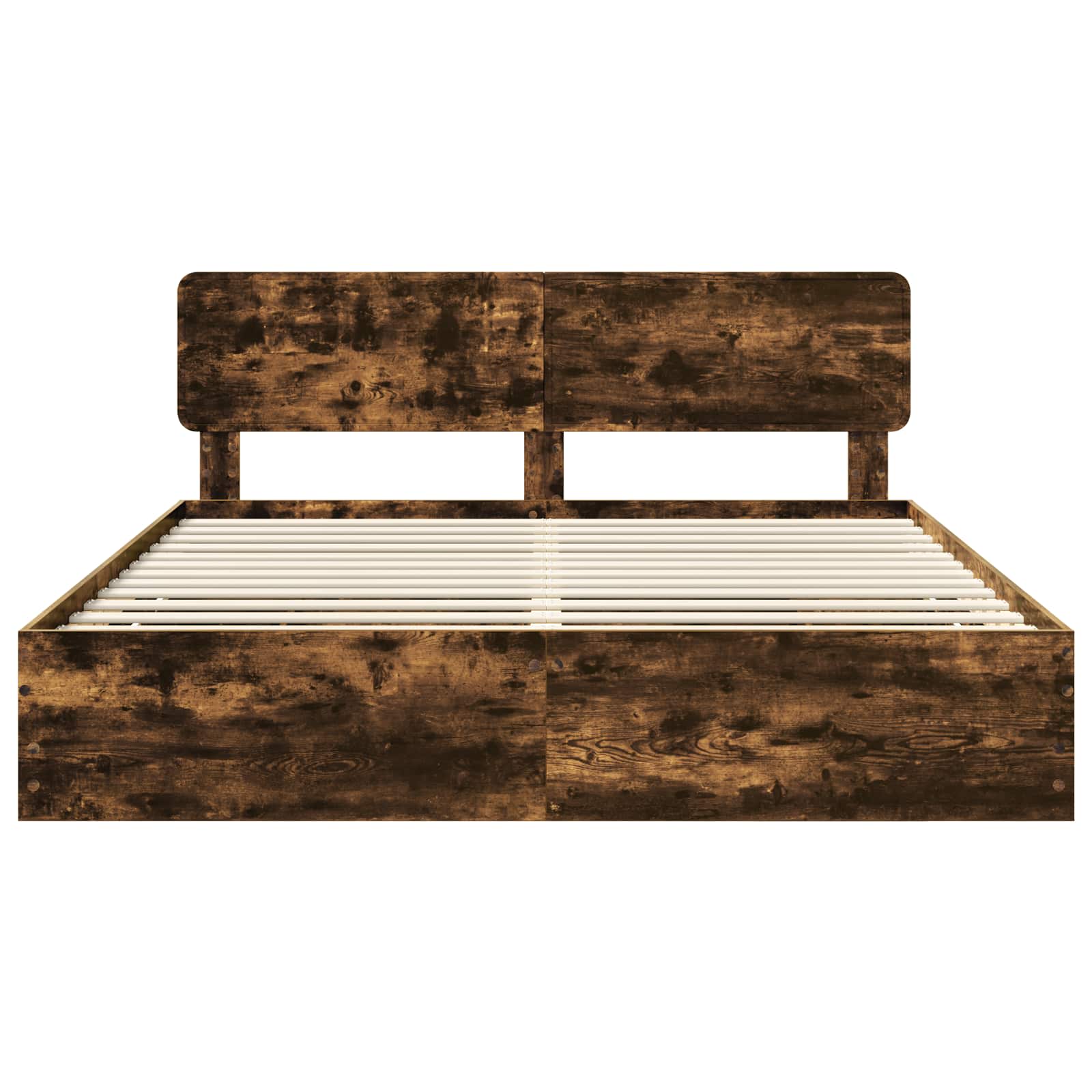Cadru de pat Stejar fumuriu 180 x 200 cm Lemn Ingineresc GartenMobel Dekor