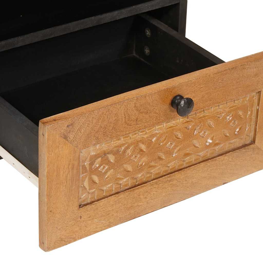 Dulap de noapte cu sertar Maro deschis 40 x 33 x 46 cm GartenMobel Dekor