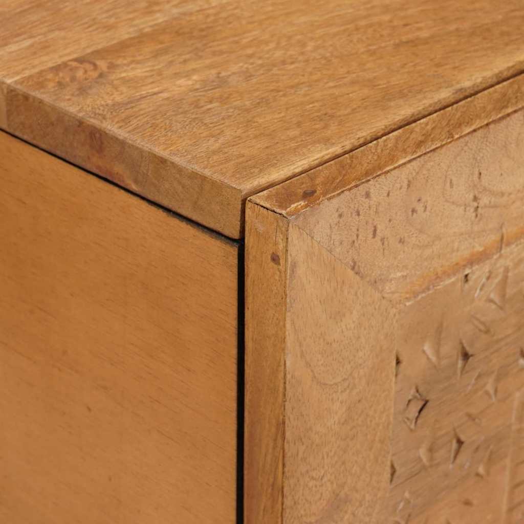 Masă de cafea Maro deschis 80 x 50 x 40 cm Lemn masiv de acacia GartenMobel Dekor