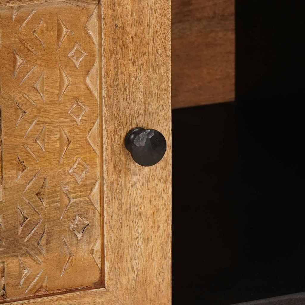 Masă de cafea cu raft cu ușă Maro deschis 100 x 54 x 40 cm GartenMobel Dekor