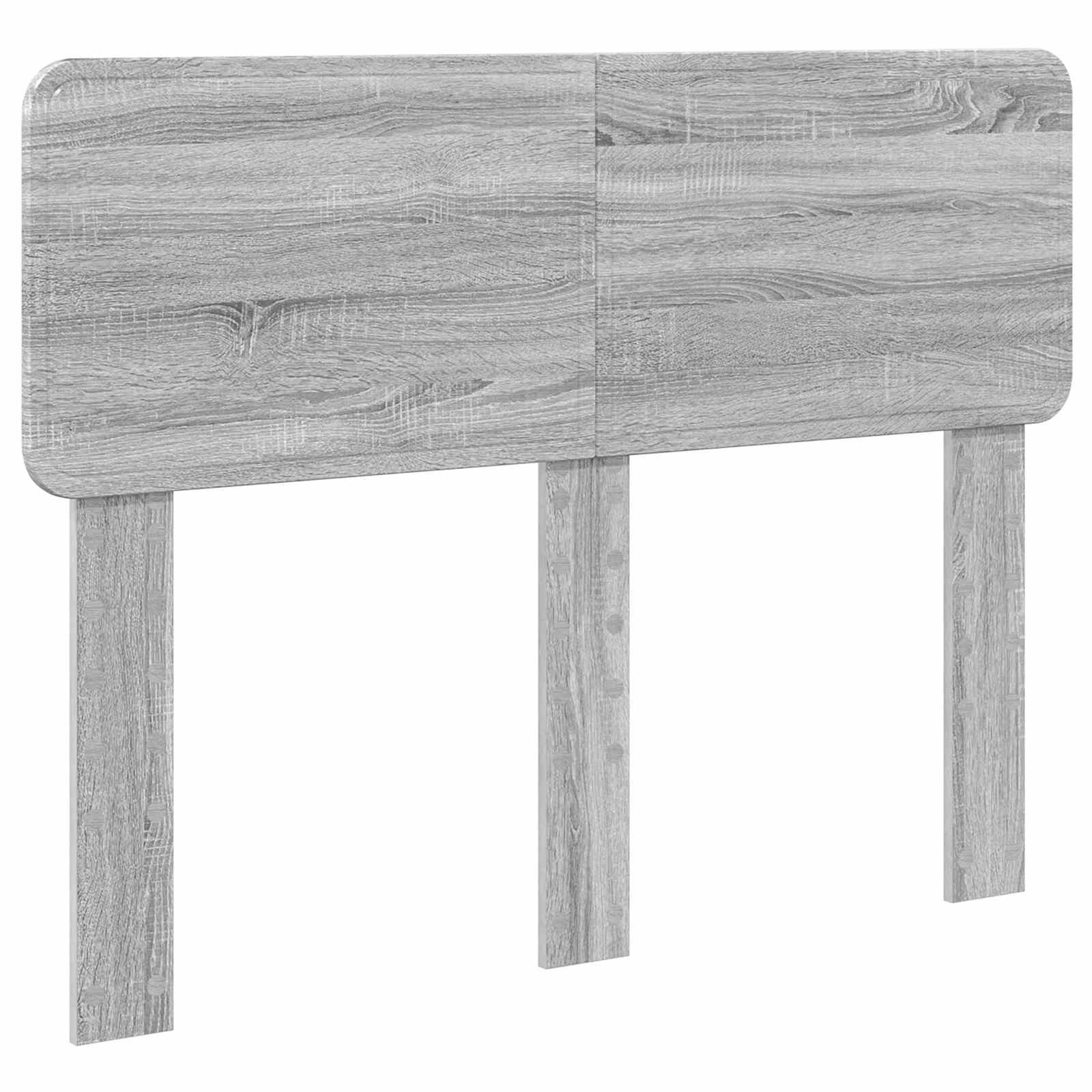 Cadru de pat cu sertar Gri Sonoma 120 x 190 cm Lemn Ingineresc GartenMobel Dekor