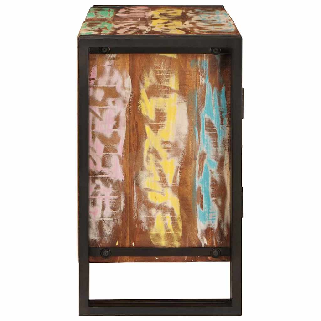 Dulap pentru chiuvetă de baie Lemn masiv recuperat și fier GartenMobel Dekor