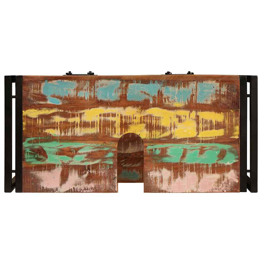 Dulap pentru chiuvetă de baie Lemn masiv recuperat și fier GartenMobel Dekor