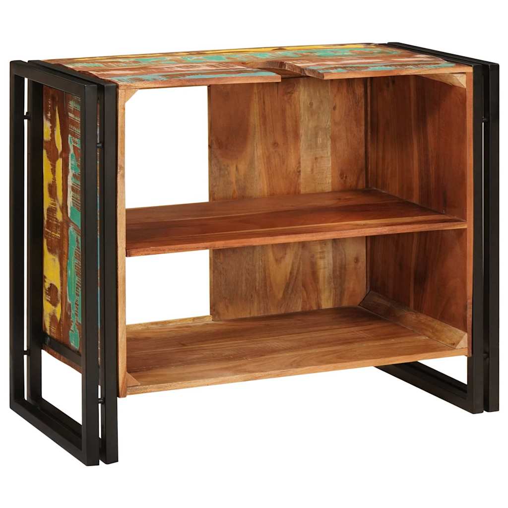 Dulap pentru chiuvetă de baie Lemn masiv recuperat și fier GartenMobel Dekor