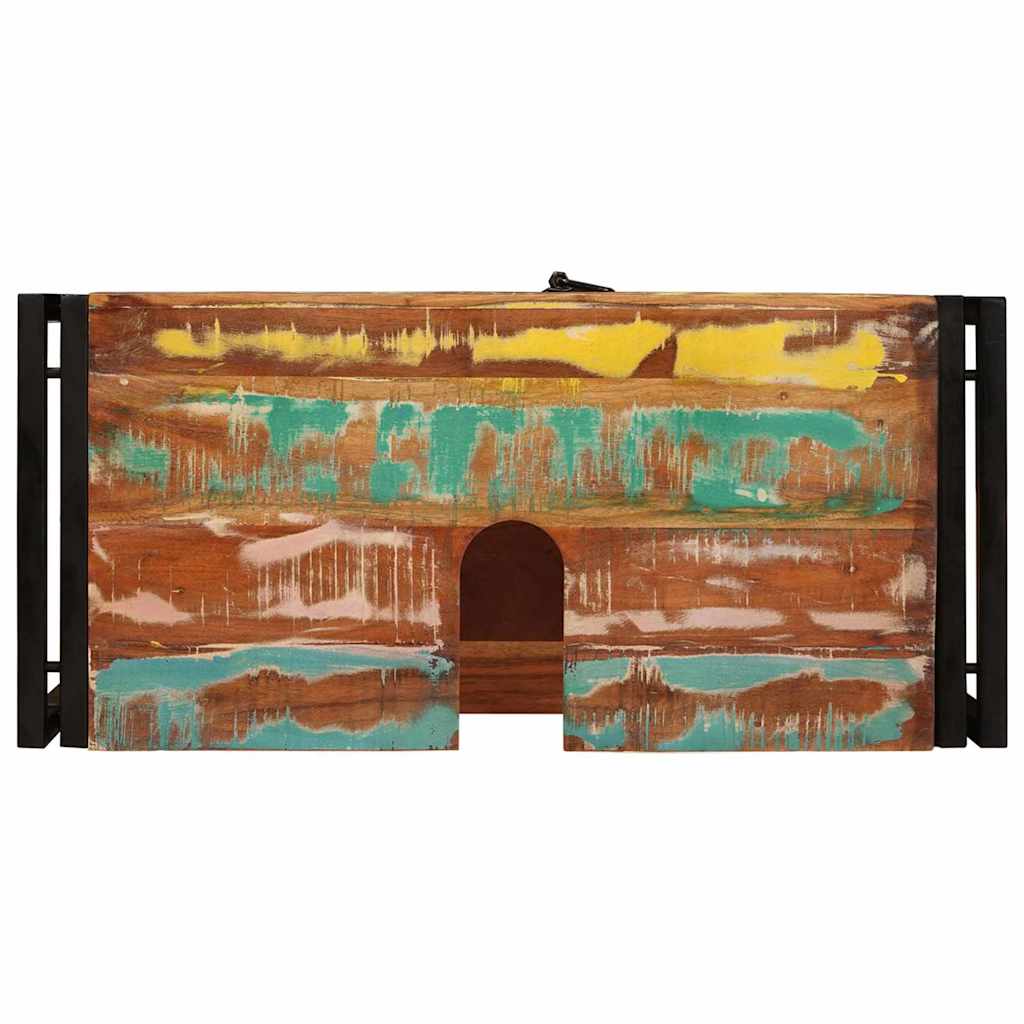 Dulap pentru chiuvetă de baie Lemn masiv recuperat și fier GartenMobel Dekor