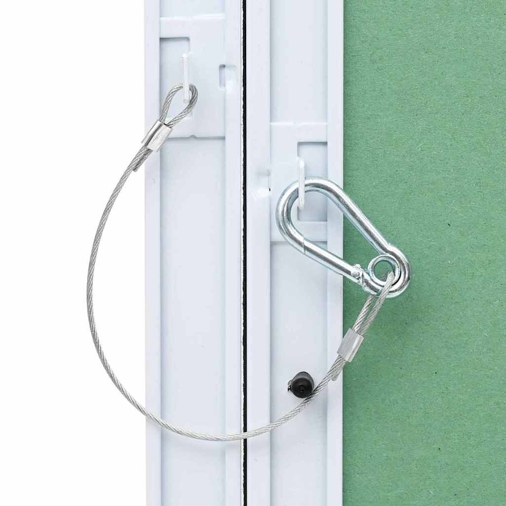 Panou de acces Alb 20 x 25 cm Aluminiu și Plăci de Gips GartenMobel Dekor