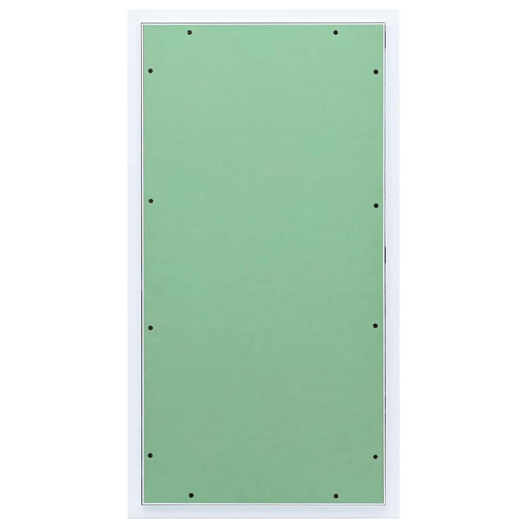 Panou de acces Alb 45 x 85 cm Aluminiu și Plăci de Gips GartenMobel Dekor