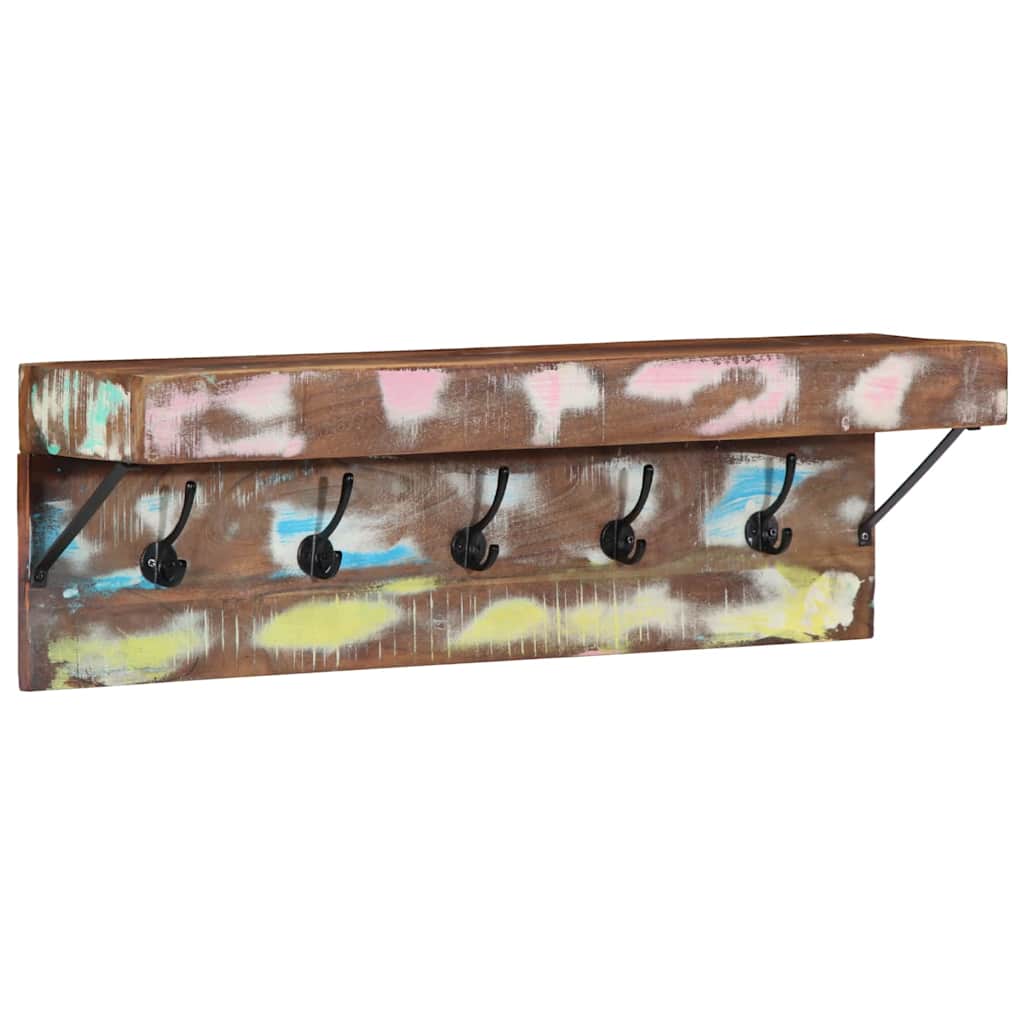 Răcător de paltoane Maro 73 x 19 x 23 cm Lemn masiv recuperat GartenMobel Dekor