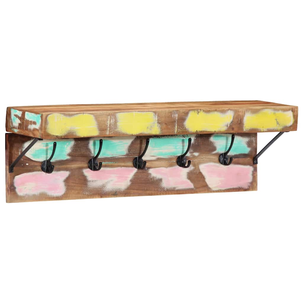 Răcător de paltoane Maro 73 x 19 x 23 cm Lemn masiv recuperat GartenMobel Dekor