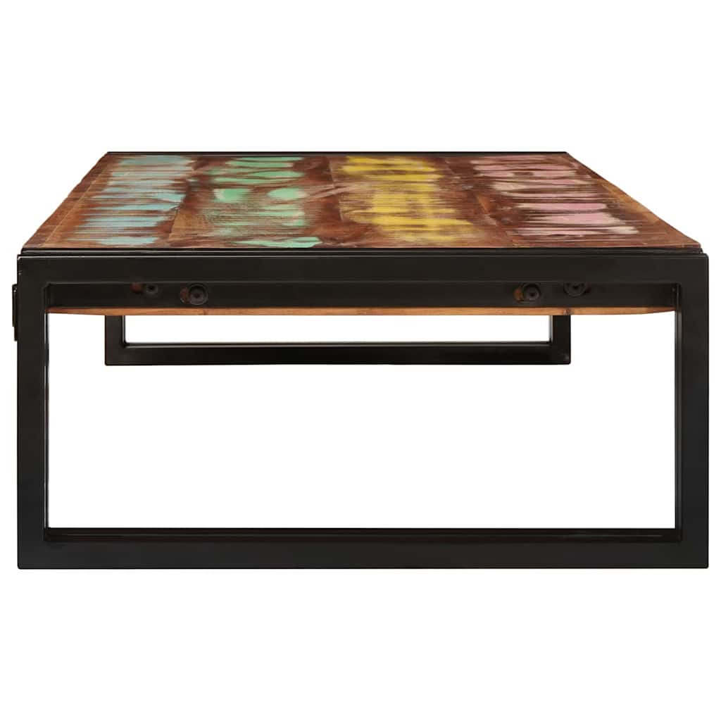 Raft pentru baie 120 x 50 x 23 cm Lemn masiv de mango și fier GartenMobel Dekor