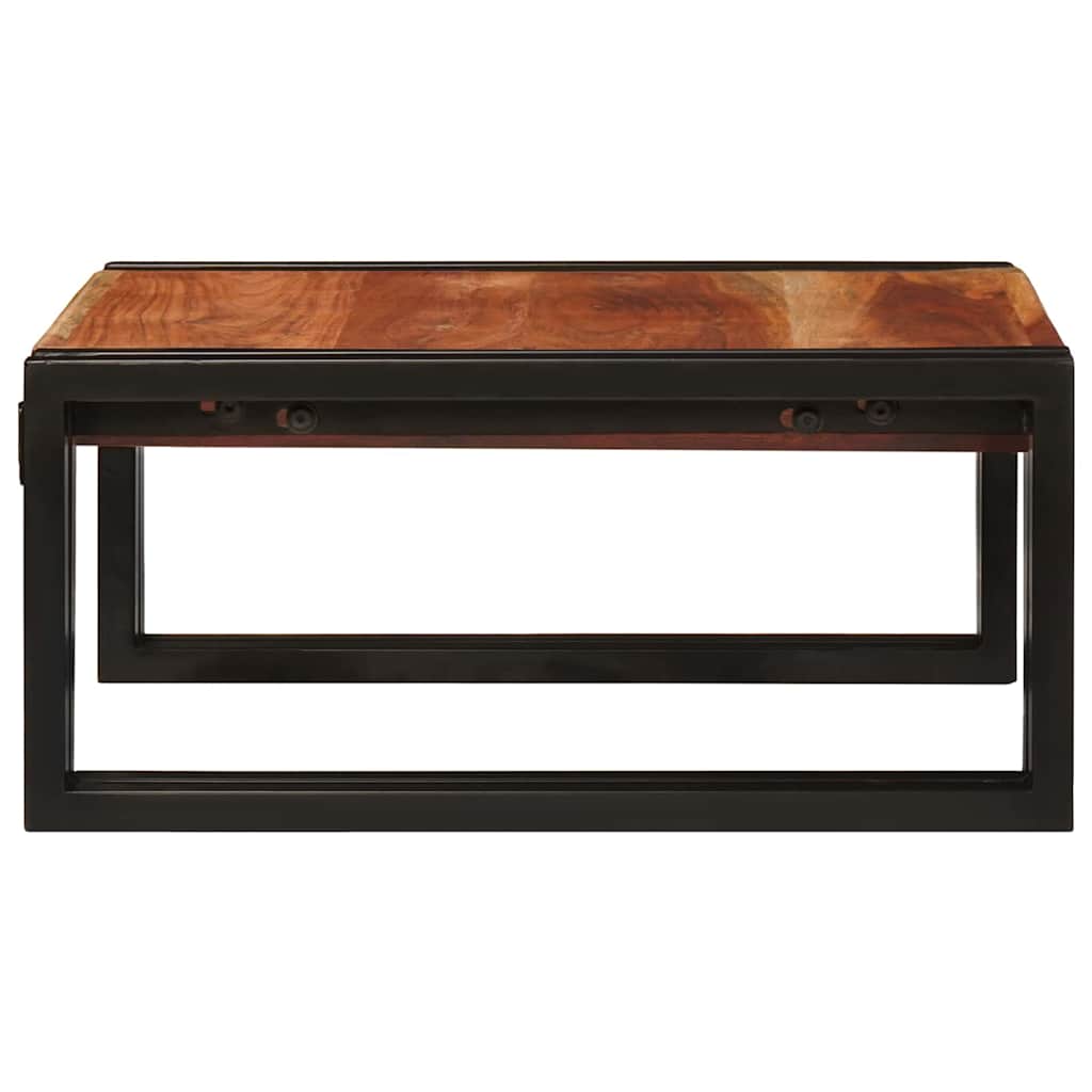 Raft pentru baie 40 x 50 x 23 cm Lemn masiv de mango și fier GartenMobel Dekor