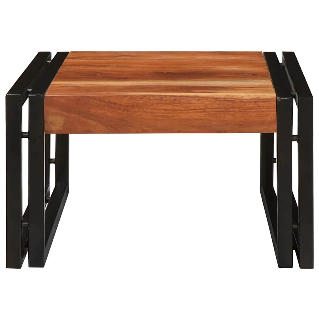 Raft pentru baie 40 x 50 x 23 cm Lemn masiv de mango și fier GartenMobel Dekor