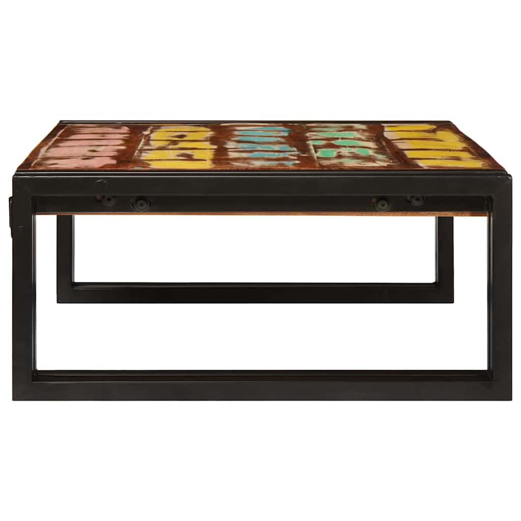 Raft pentru baie 65 x 50 x 23 cm Lemn masiv de mango și fier GartenMobel Dekor