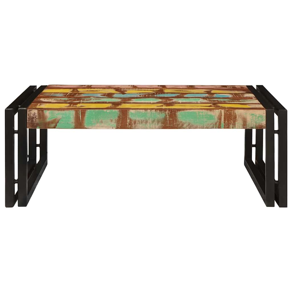 Raft pentru baie 65 x 50 x 23 cm Lemn masiv de mango și fier GartenMobel Dekor