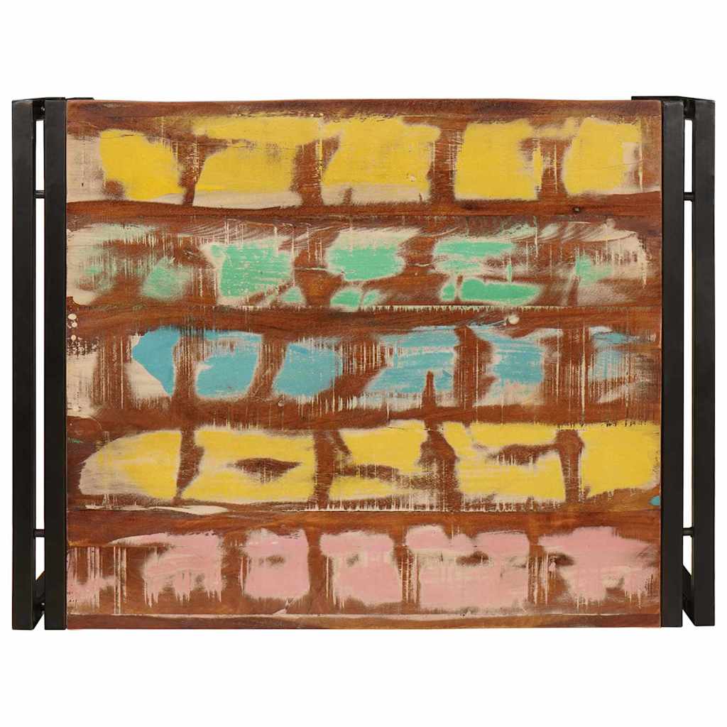 Raft pentru baie 65 x 50 x 23 cm Lemn masiv de mango și fier GartenMobel Dekor