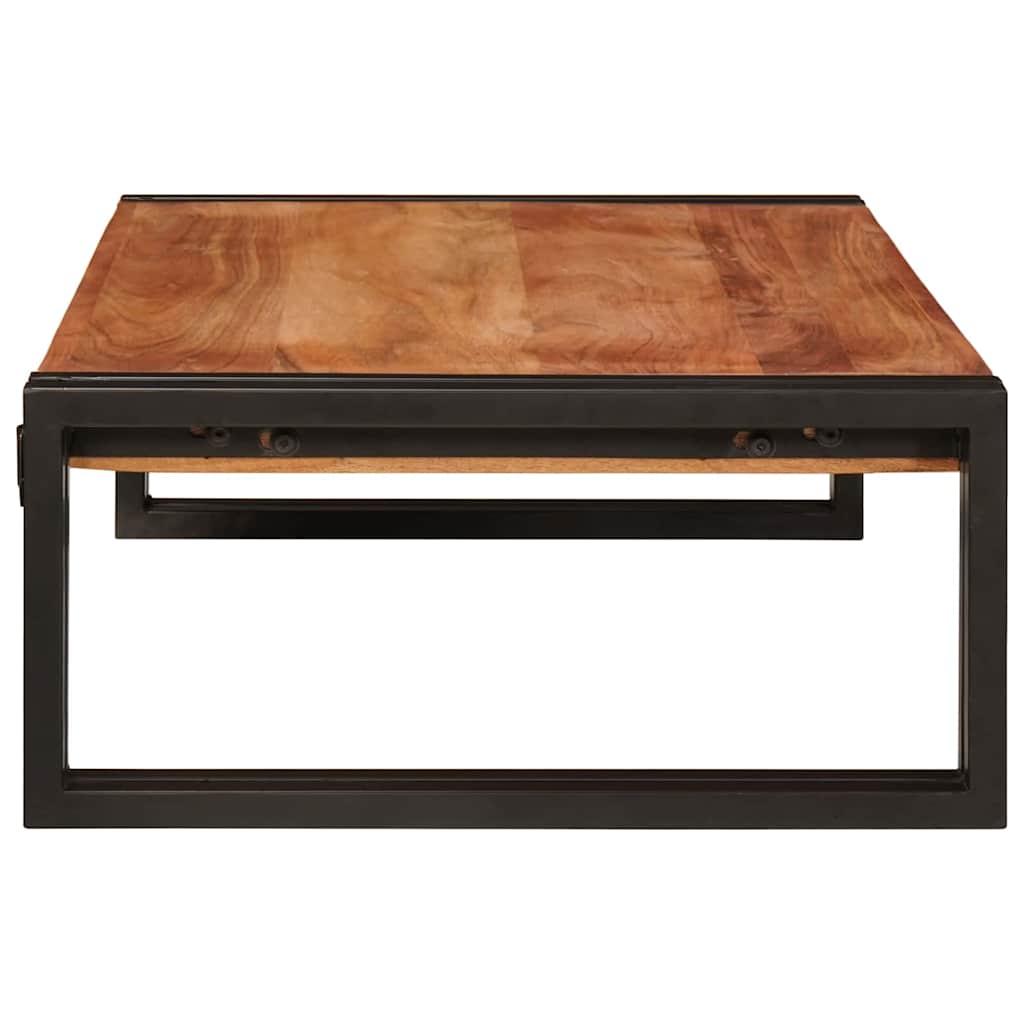 Raft pentru baie 80 x 50 x 23 cm Lemn masiv de mango și fier GartenMobel Dekor