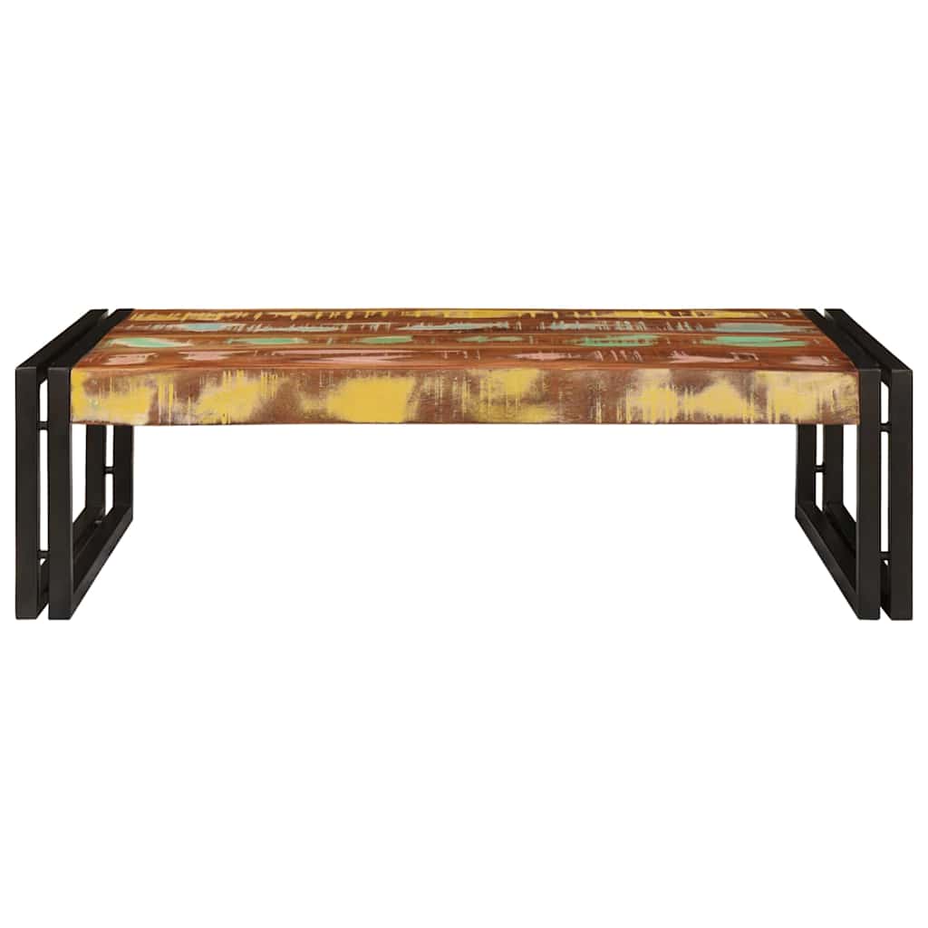 Raft pentru baie 80 x 50 x 23 cm Lemn masiv de mango și fier GartenMobel Dekor