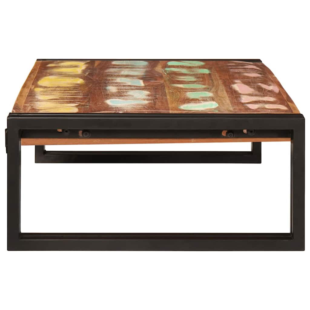 Raft pentru baie 80 x 50 x 23 cm Lemn masiv de mango și fier GartenMobel Dekor