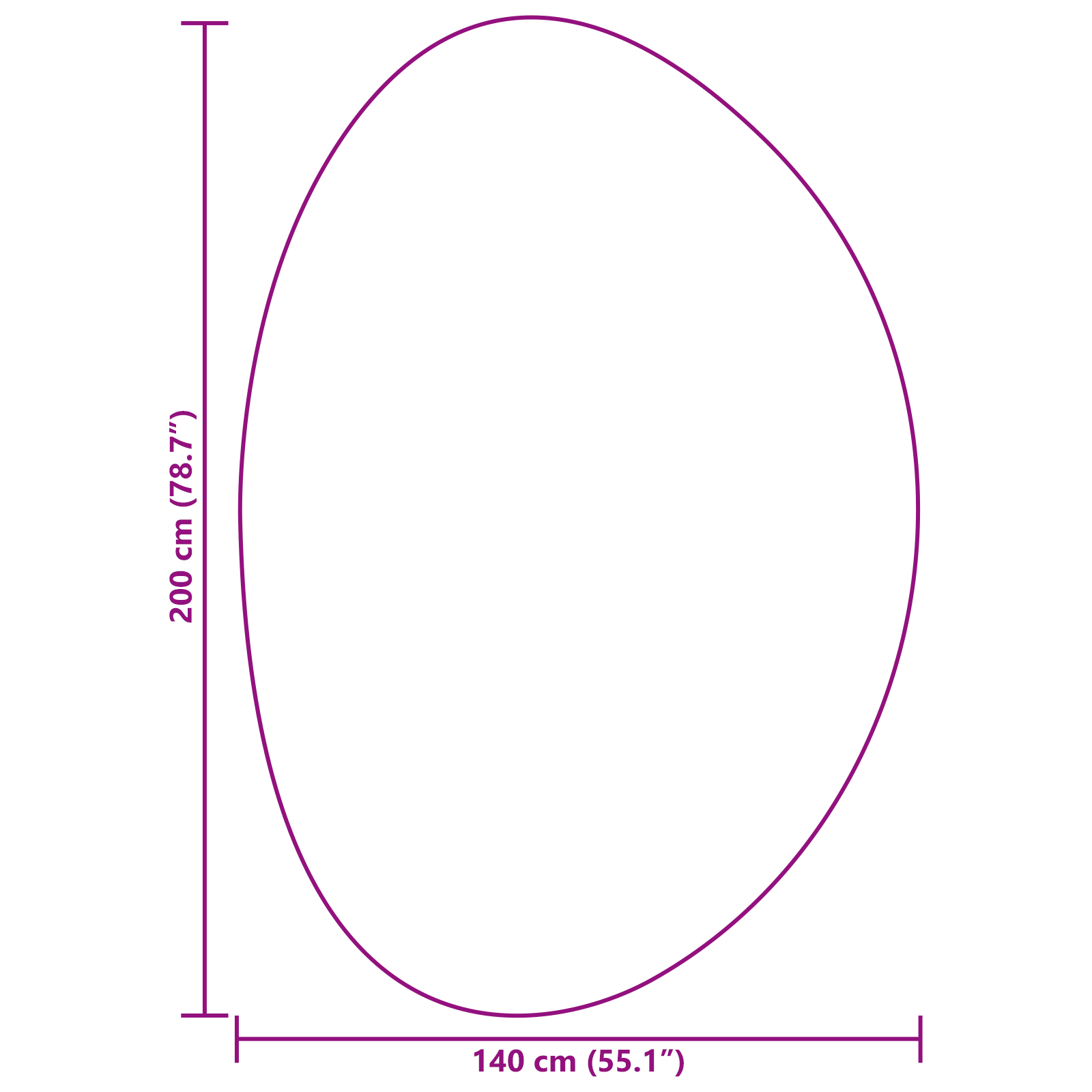 Covor HUARTE Antracit 140 x 200 cm Poliester GartenMobel Dekor