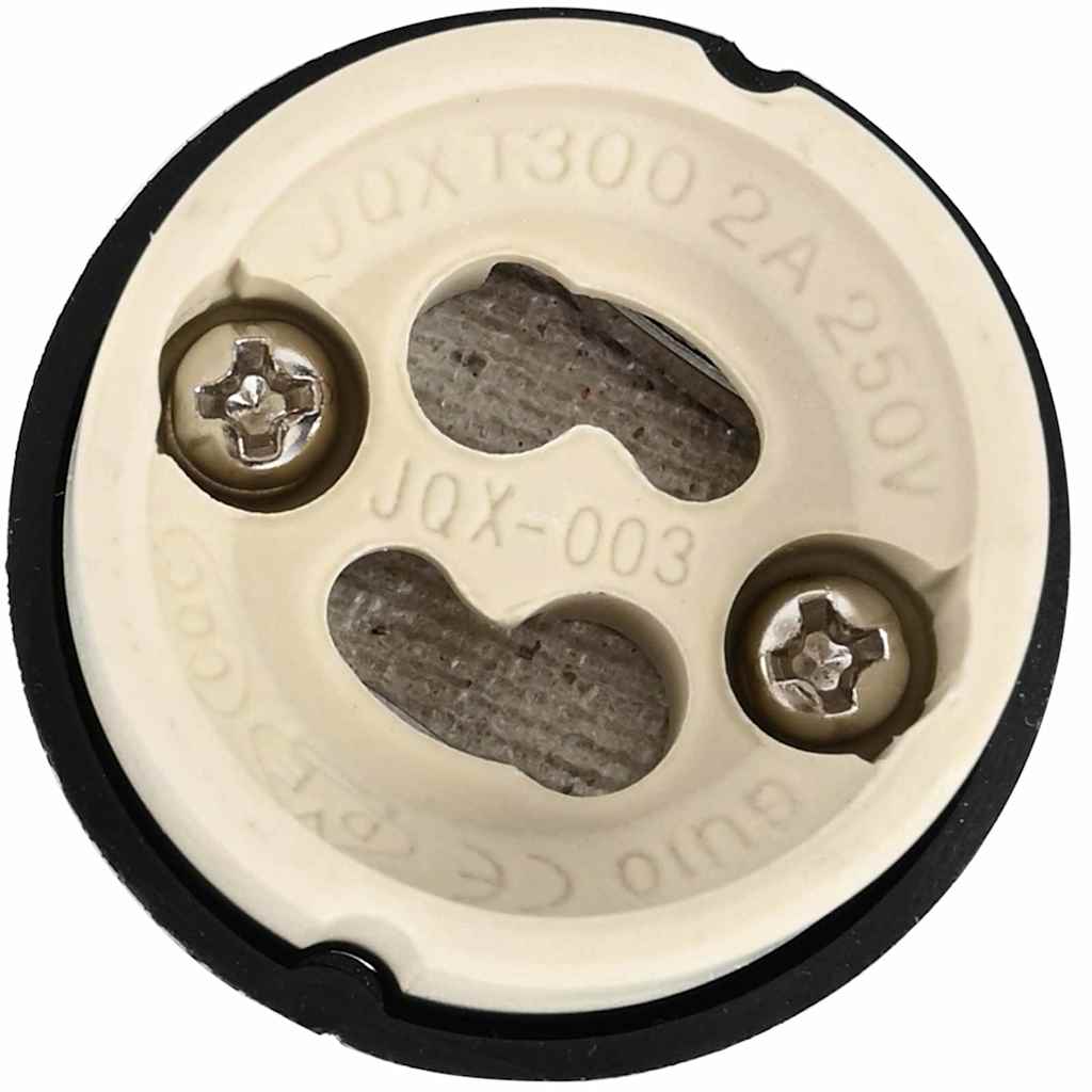 Spotlights 24 pcs Argintiu 9 x 9 cm Metal GartenMobel Dekor