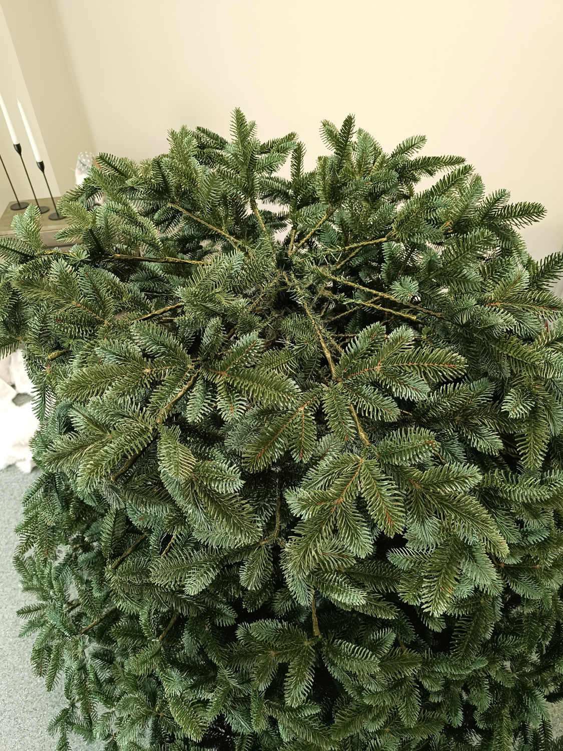 Brad artificial Christmas Deluxe by Sersimo, Canada argintiu, 3D, 230cm Household NewTrend