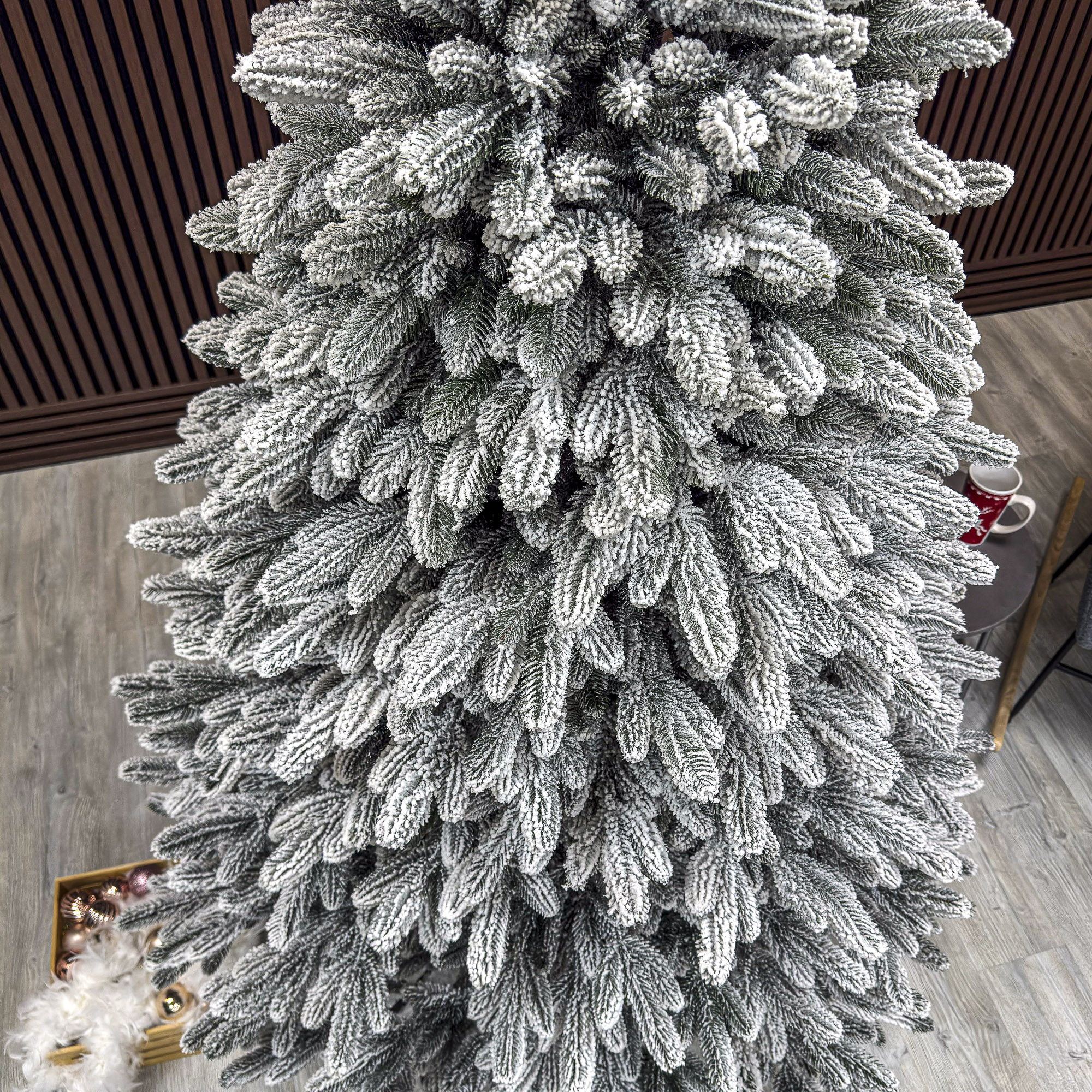 Brad artificial Christmas Deluxe by Sersimo, Laponia Select nins, integral 3D, 210cm Household NewTrend