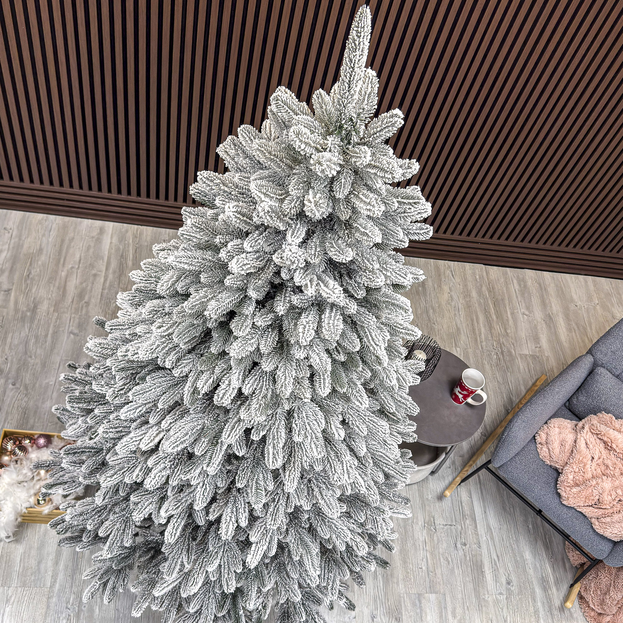 Brad artificial Christmas Deluxe by Sersimo, Laponia Select nins, integral 3D, 210cm Household NewTrend