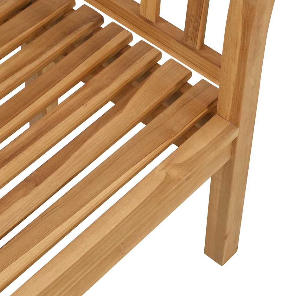 Bancă de grădină Maro 120 x 53.5 x 85 cm Lemn masiv de tec GartenMobel Dekor