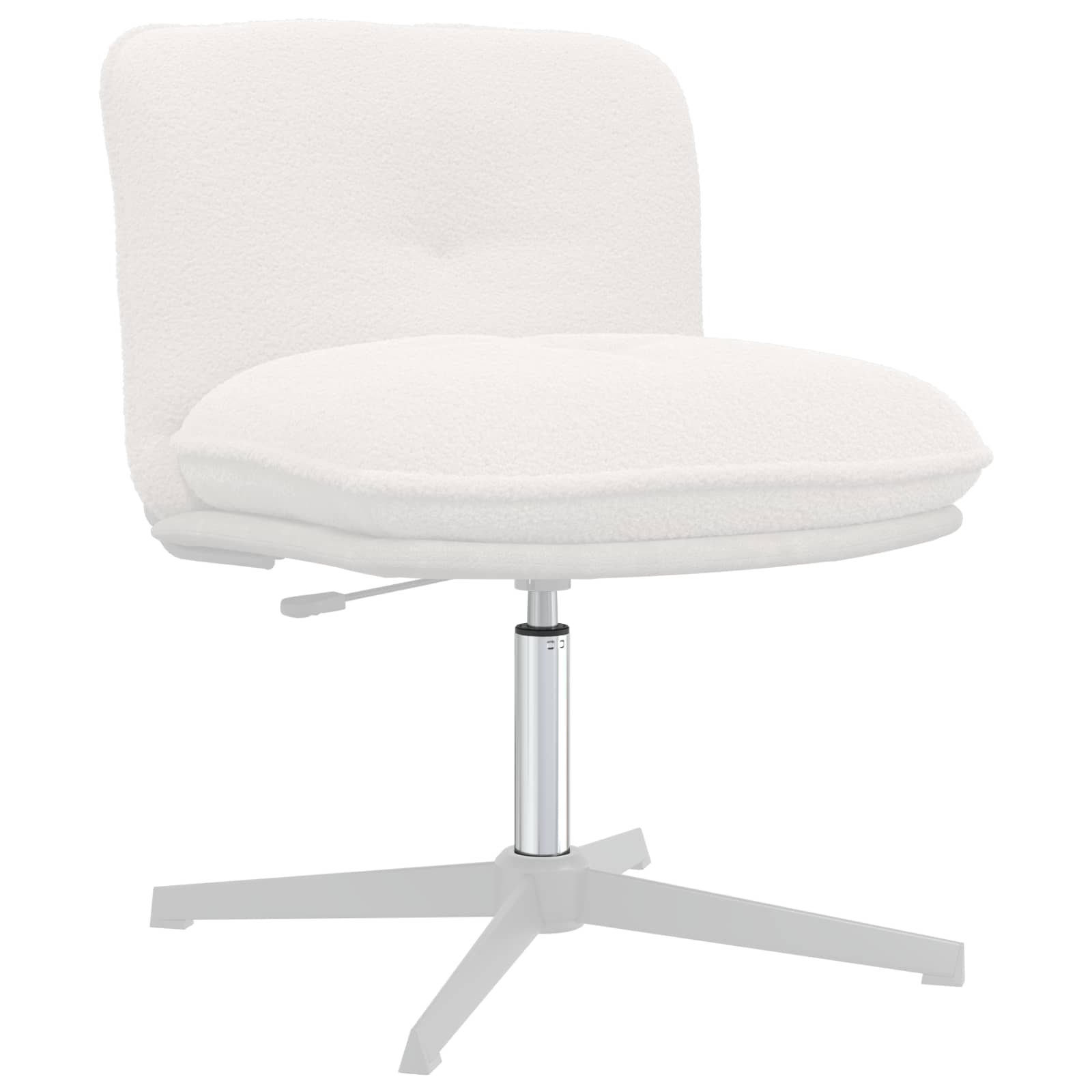 Cilindru de Gaz pentru Scaun de Birou Crom 14 cm Fier GartenMobel Dekor