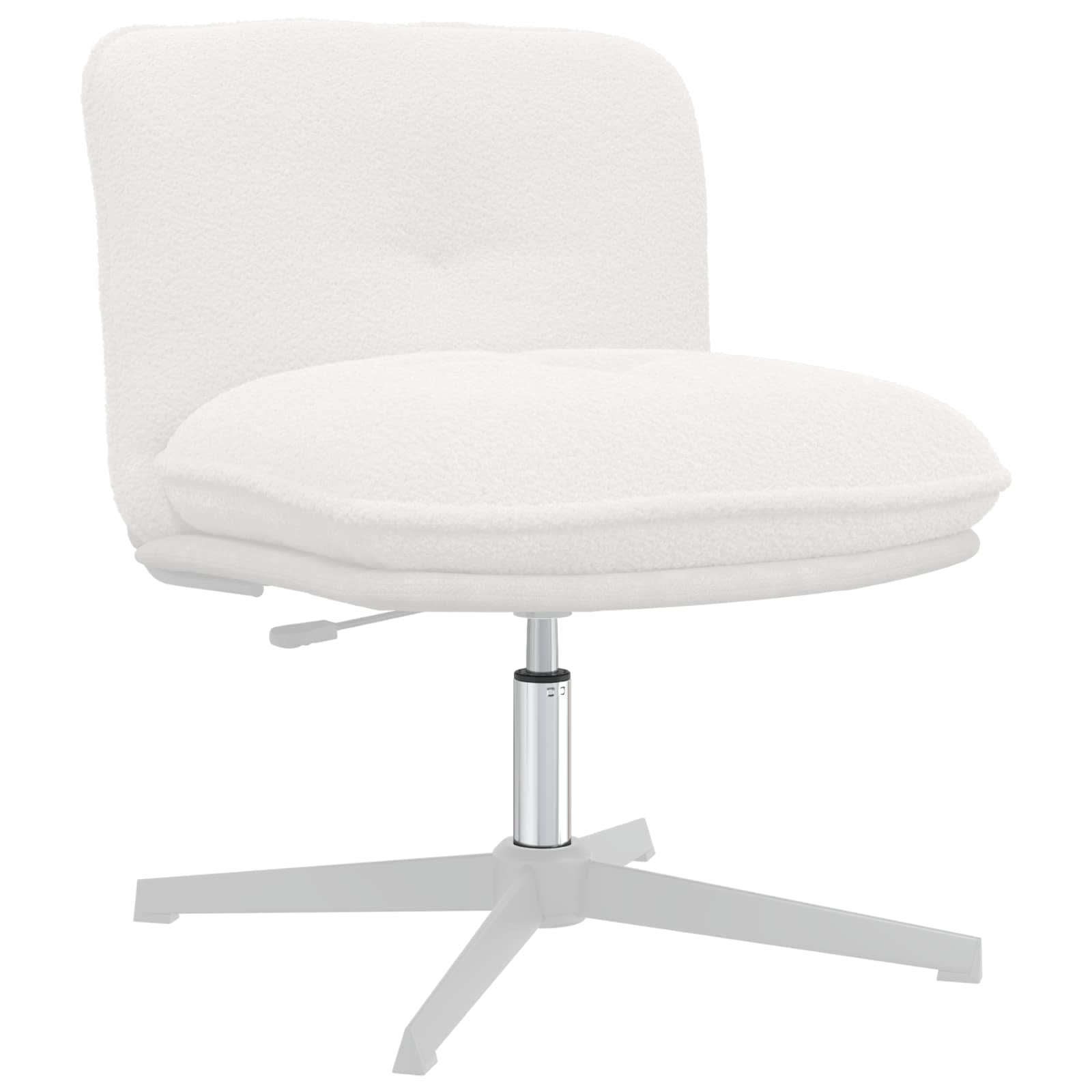 Cilindru de Gaz pentru Scaun de Birou Crom 9 cm Fier GartenMobel Dekor