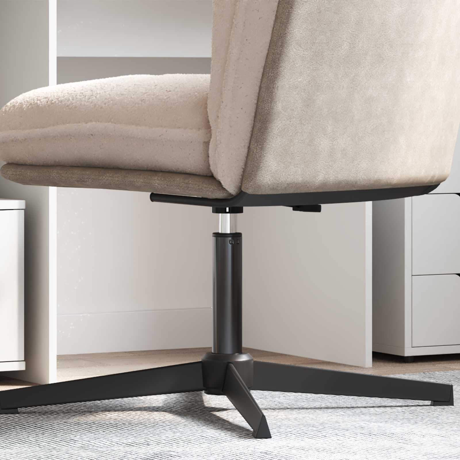 Cilindru de Gaz pentru Scaun de Birou Negru 14 cm Fier GartenMobel Dekor