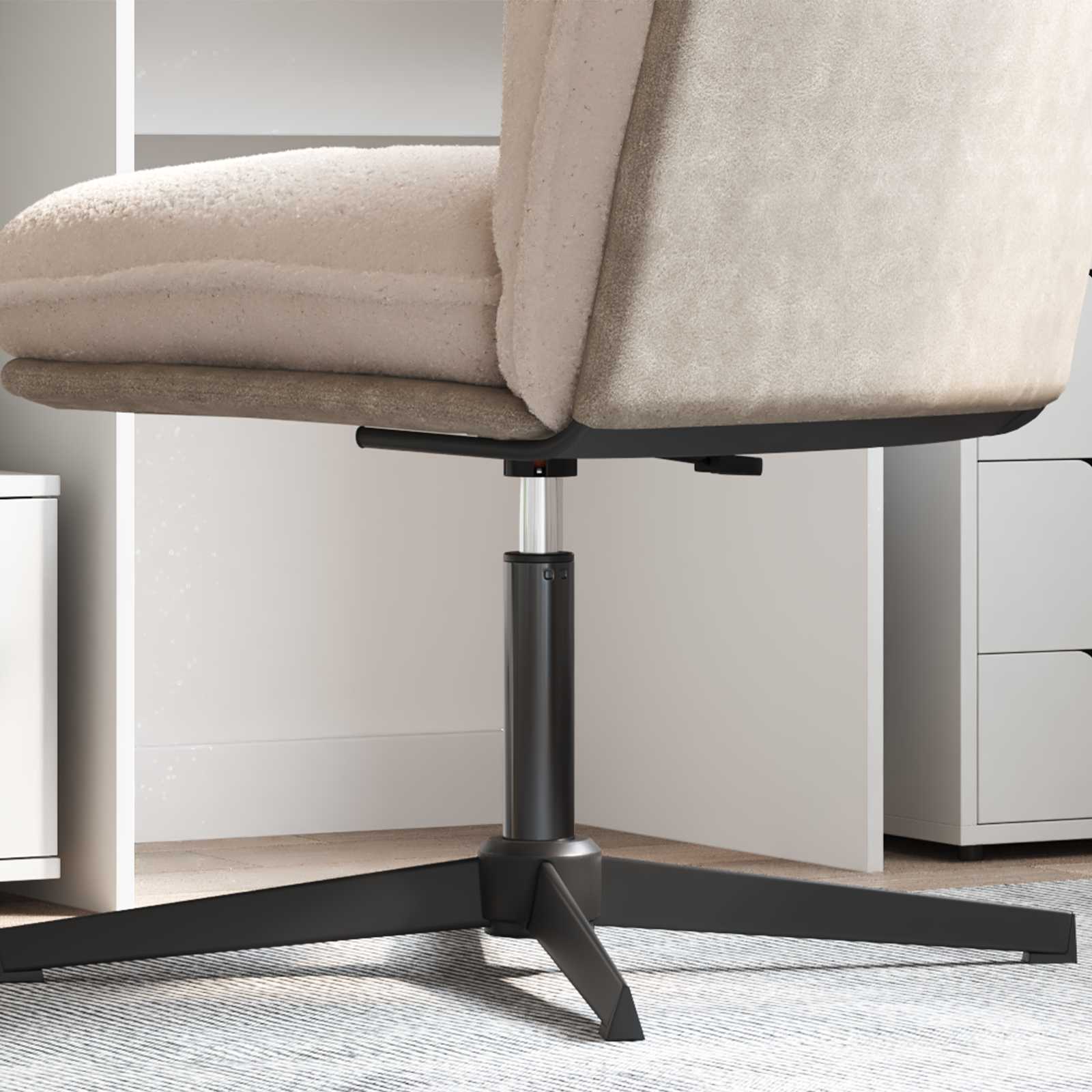 Cilindru de Gaz pentru Scaun de Birou Negru 15,5 cm Fier GartenMobel Dekor