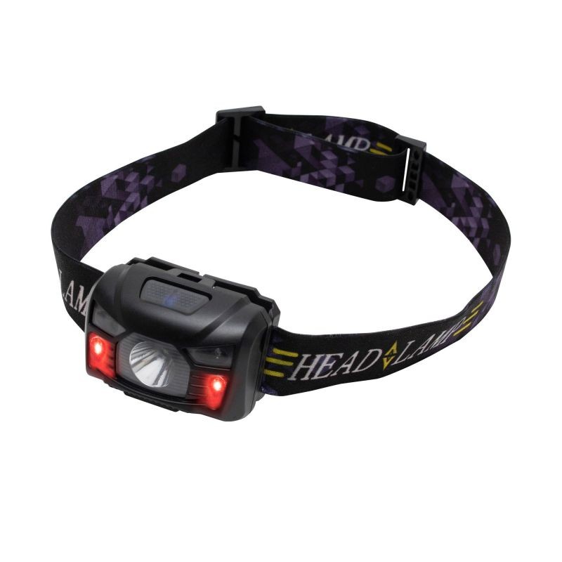 Lanterna frontala, 3 led-uri, 100 lm, senzor miscare pir, reincarcabila MultiMark GlobalProd