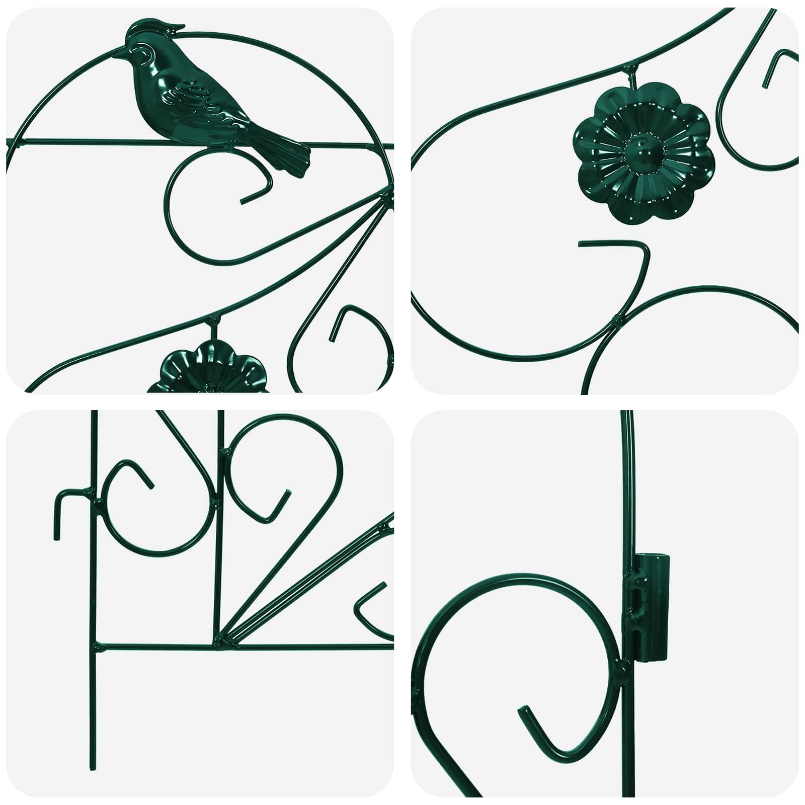 Gard de Grădină Spalier Verde GartenMobel Dekor